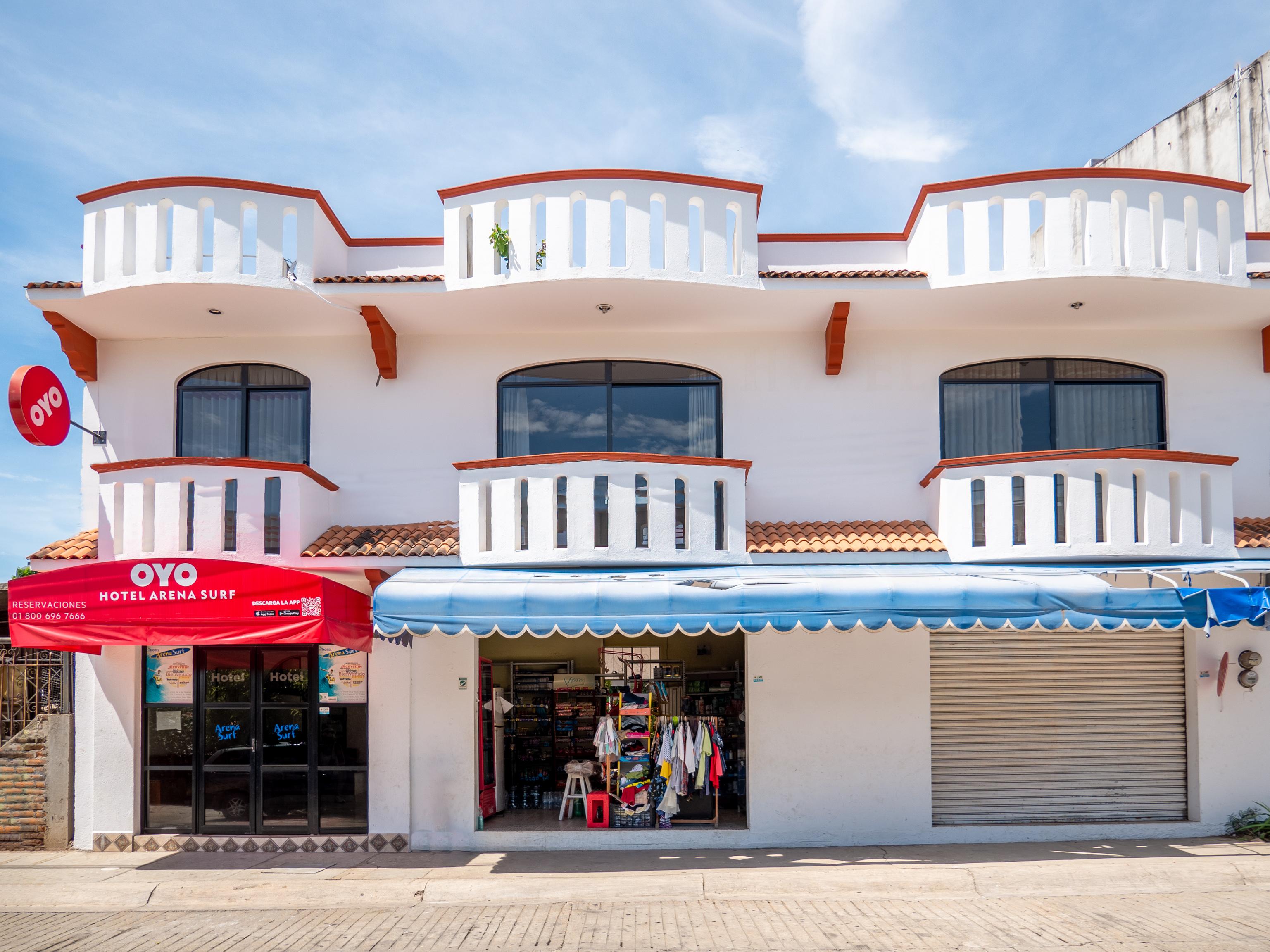 Oyo Hotel Arena Surf, Puerto Escondido 푸에르토 에스콘디도 외부 사진